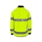 Neese Public Safety Hi-Vis Reversible Rain Jacket, Single Ply Polyurethane Coated Nylon, Class 3 Type P UN003-03-1-LBK-XS - alternate 3